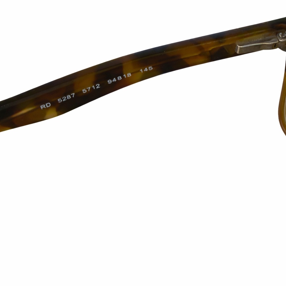 Ray-Ban Tortoise Shell Eyeglasses Frames Made In … - image 5